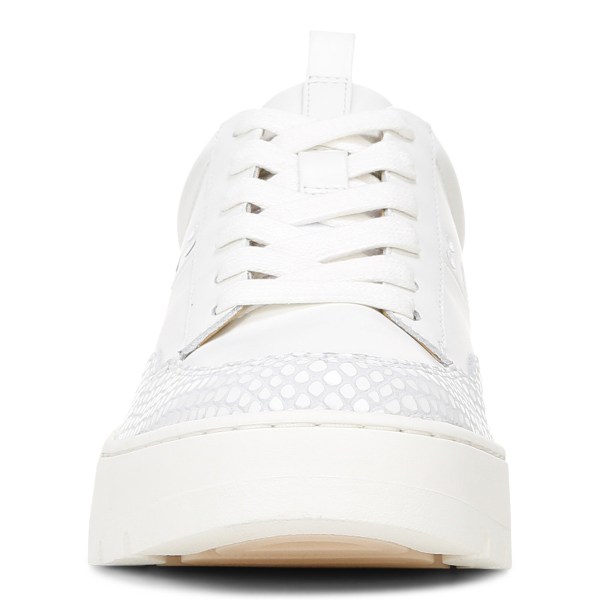 Vionic Trainers Ireland - Ysenia Sneaker White - Womens Shoes For Sale | YNJMI-0759